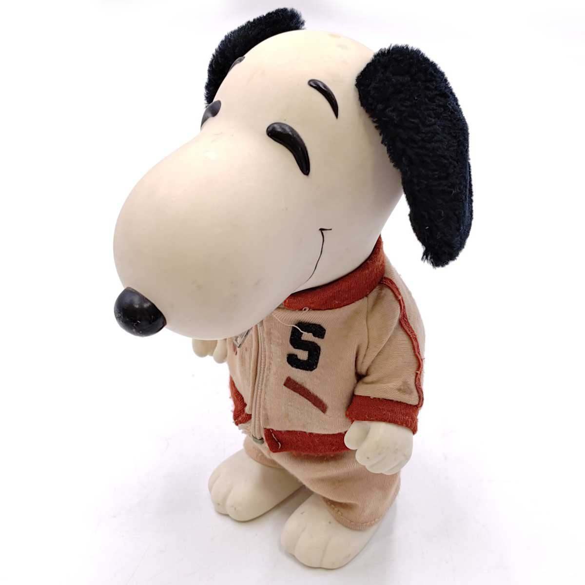 スヌーピー ソフビ 人形 SNOOPY 1958・1966 UNITED FEATURE SYNDICATE INC シンジケート社 ビンテージ フィギュア