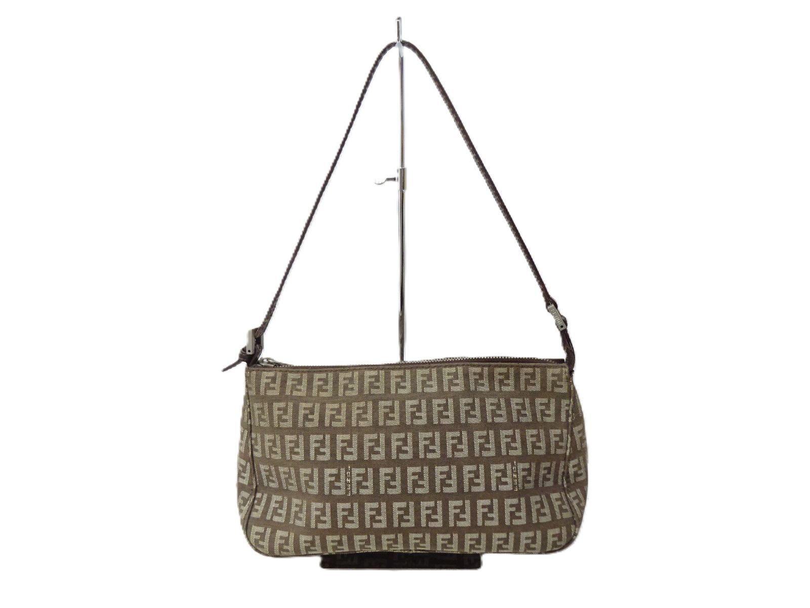 FENDI フェンディ ズッカ柄 ズッキーノ アクセサリーポーチ ミニ