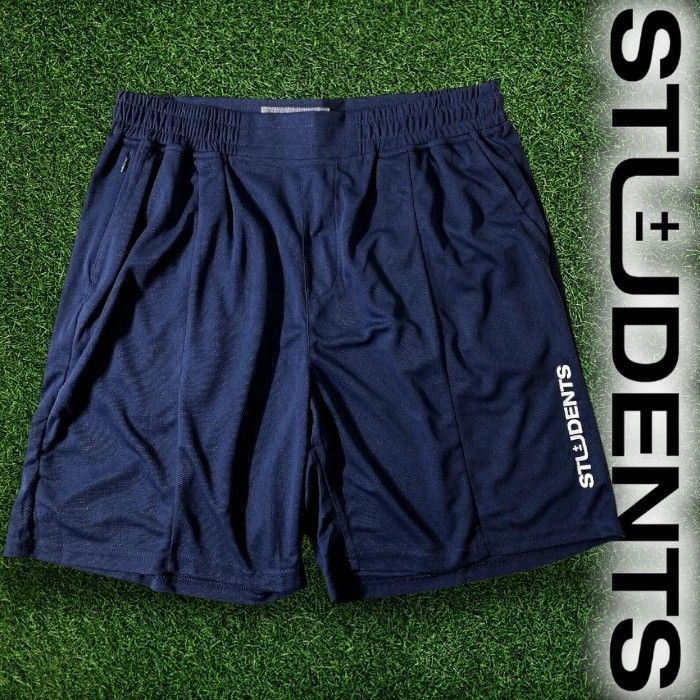 STUDENTS GOLF スチューデンツゴルフ ジョーンズ サイドロゴ ストレッチ ショートパンツ イージーショーツ ゴルフウェア 070-3132001 定価1.4万 ネイビー ▲028▼60508w06
