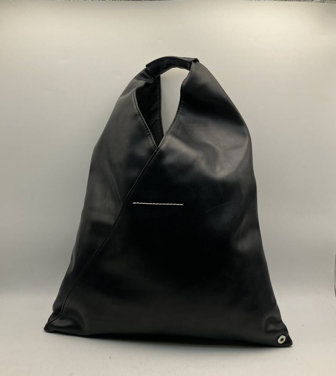Maison Margiela メゾンマルジェラ ハンドバッグ MM6 ブラック 角スレ