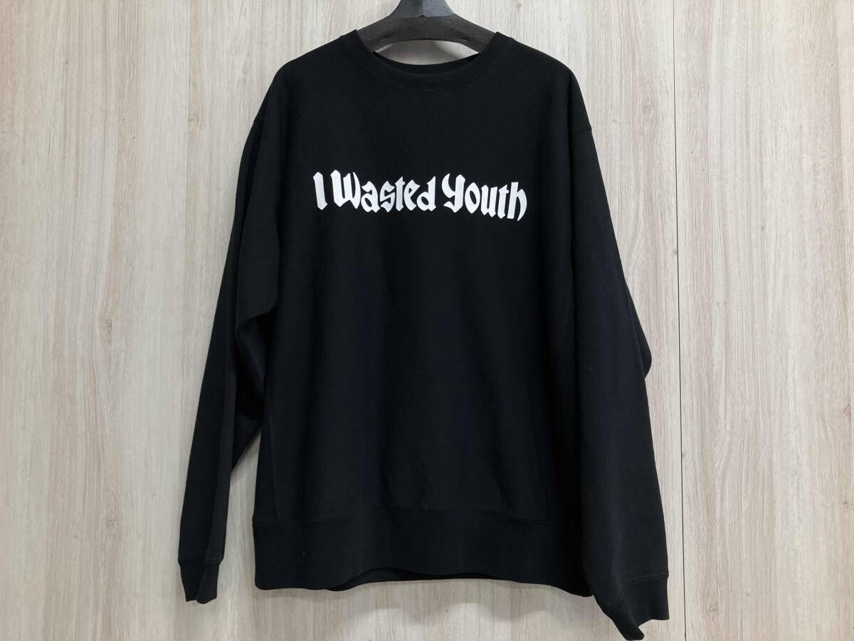 Wasted Youthウェイステッド ユース スウェット WY28CS005 XXLサイズ ブラック