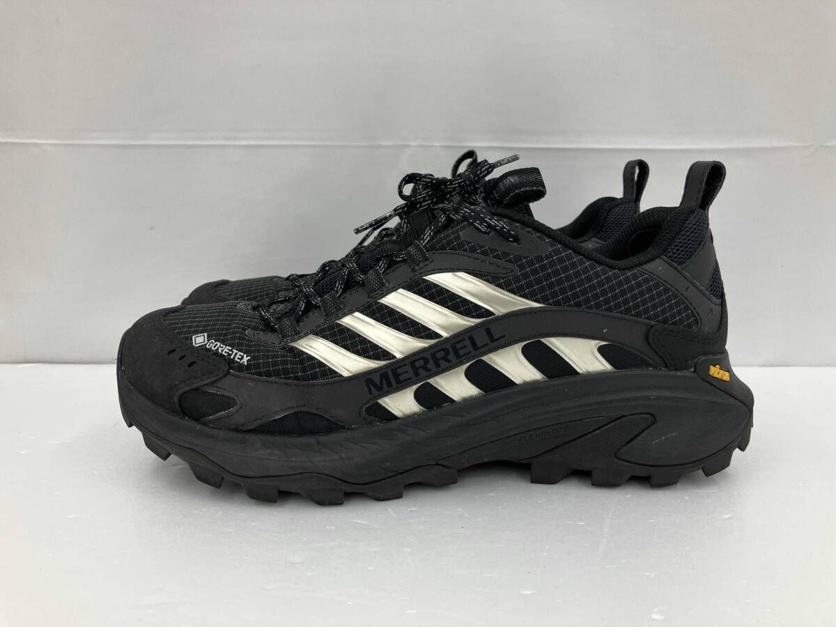 MERRELL メレル MOAB SPEED2 GORE-TEX ローカットスニーカー J5007663 替え紐 26.5 ブラック 通年