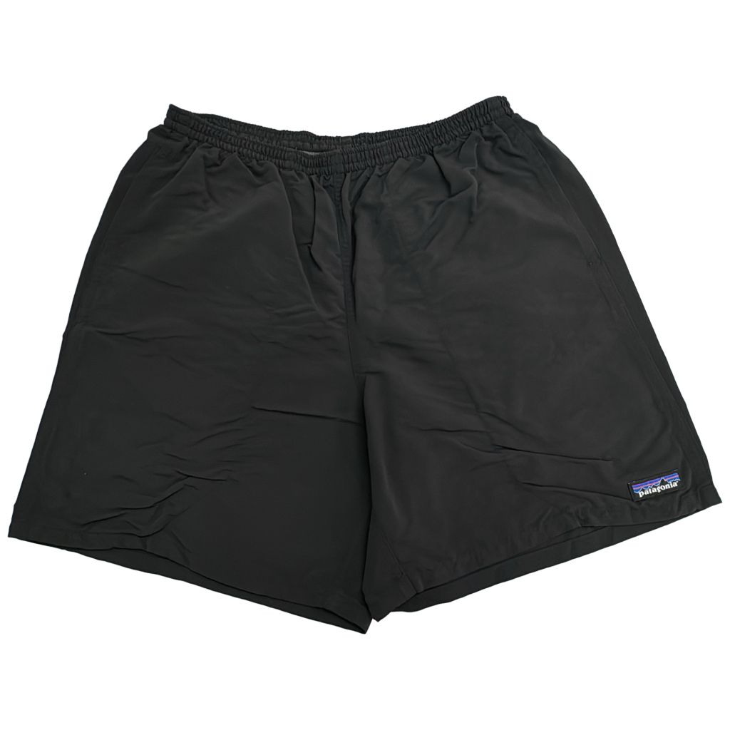 patagonia パタゴニア バギーズ・ロング ショートパンツ アウトドア ブラック(メンズ M)中古 古着 Y0804