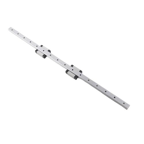 Hilitand リニアガイド リニアスライドレール 400mm 12ミニチュアリニアレールガイド12mm幅+ 2本MGN12Bベアリングブロックkk af029907