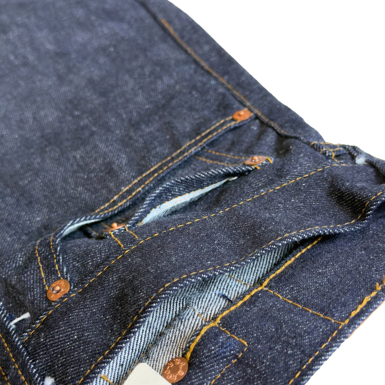 Levi’s LVC 201XX 555 バレンシア BIGE W30 L36 デッドストック フラッシャー付 LEVI'S リーバイス 201XX サイズW32