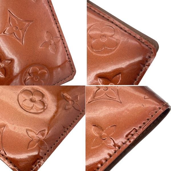 ○ ルイヴィトン LOUIS VUITTON モノグラム・ヴェルニ アジェンダ PM