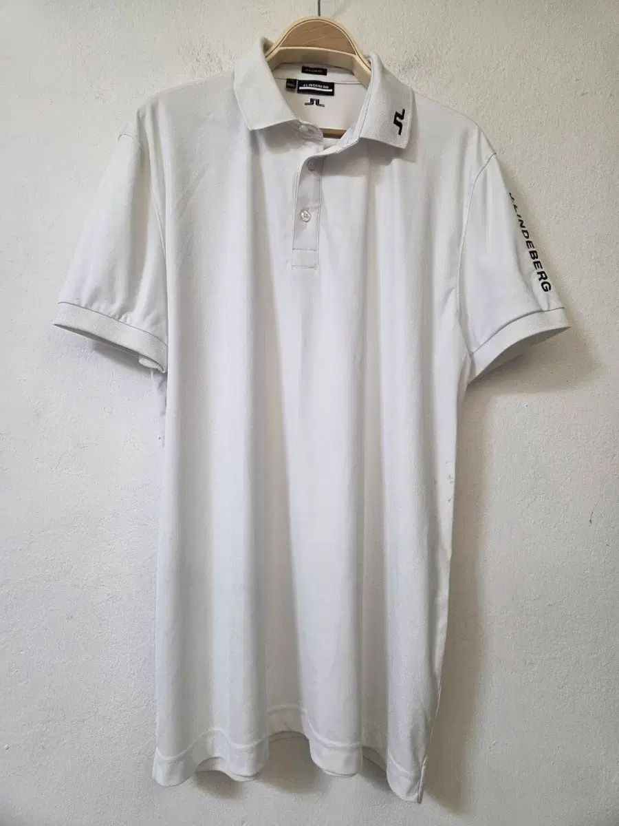 J LINDEBERG 白 ゴルフ ポロシャツ XL