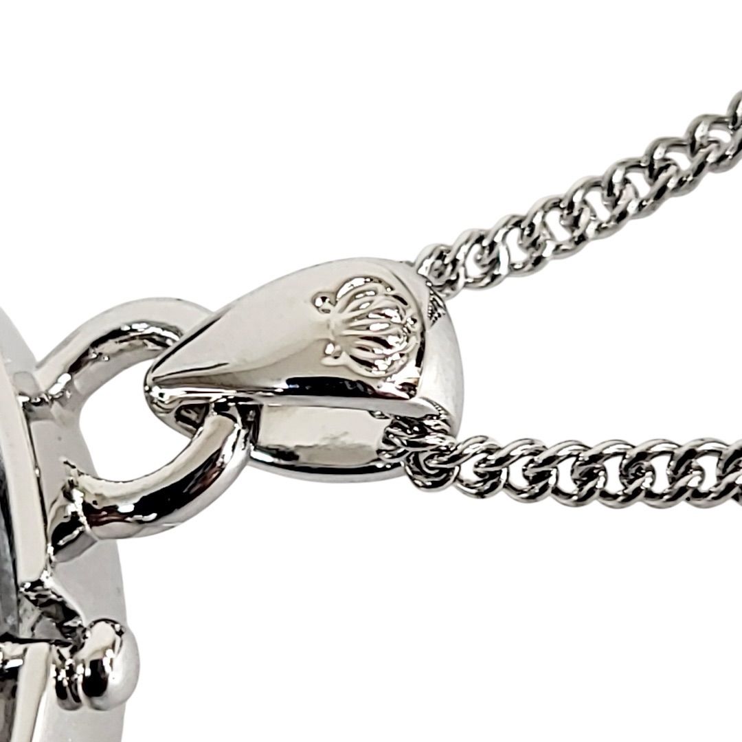 K-14 MIKIMOTO ミキモト パール付ルーペ ペンダントネックレス 