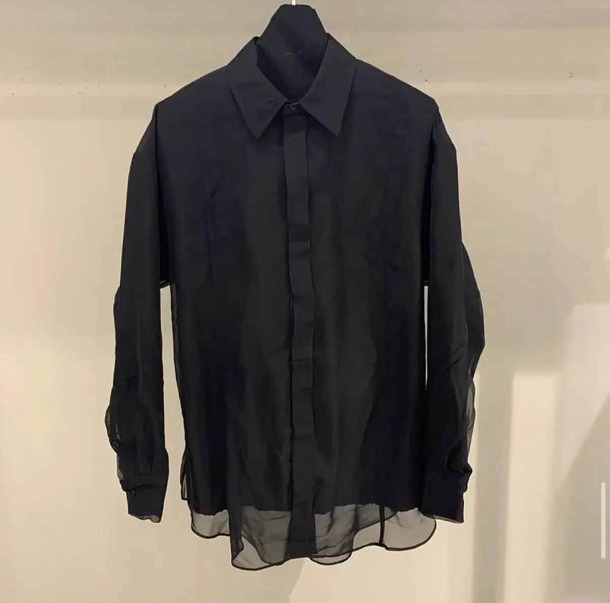 23SS SONGZIO HOMME(ソンジオ・オム) 名作 ゴースト シャツ サイズ 46