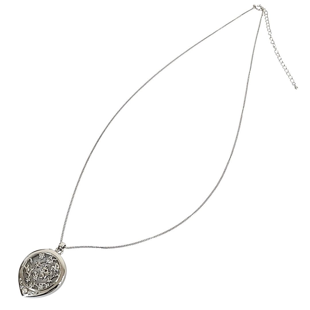 K-14 MIKIMOTO ミキモト パール付ルーペ ペンダントネックレス