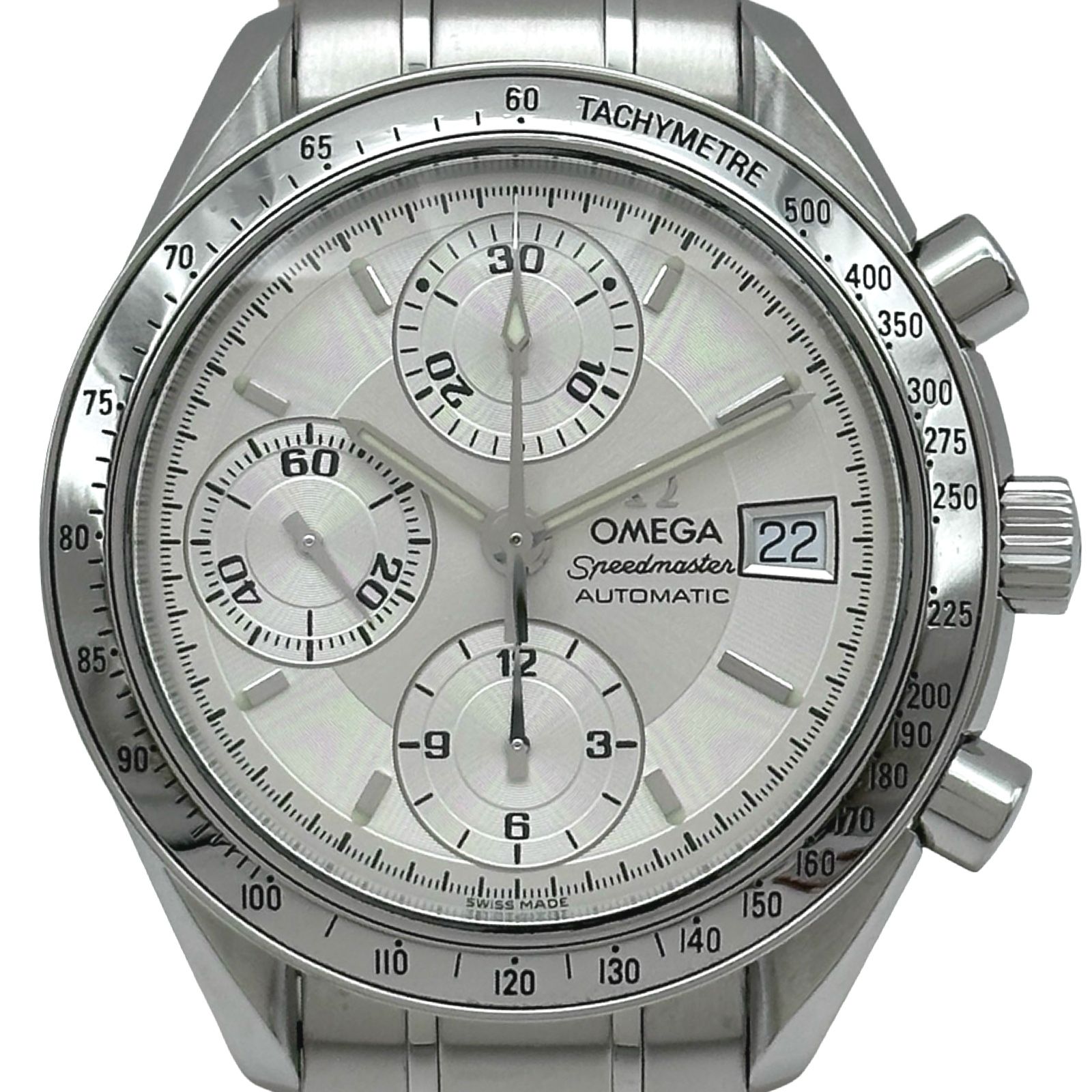 オメガ OMEGA スピードマスター デイト 3513.30 シルバー ステンレススチール 自動巻き メンズ 腕時計