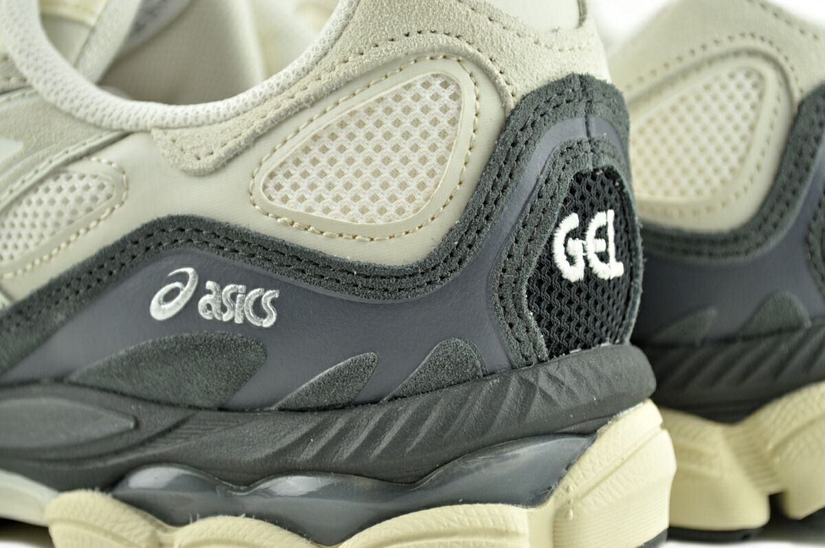 アシックス ゲル NYC ホワイト スモークグレー asics GEL-NYC WHITE 