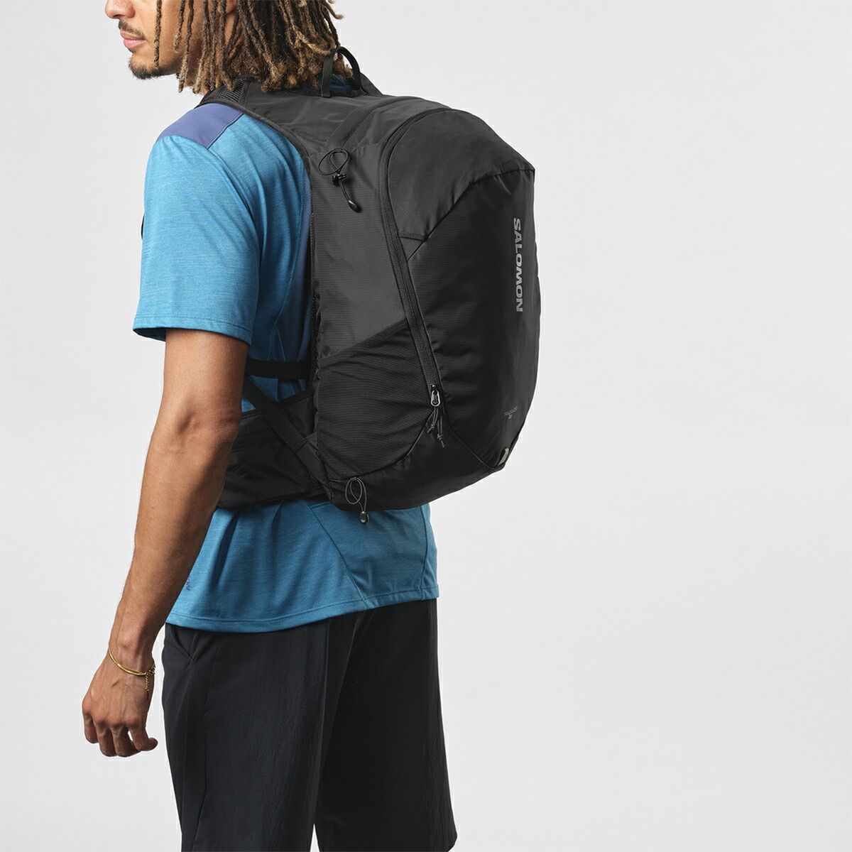 サロモン トレイルブレイザー 20L ブラック アロイ SALOMON 