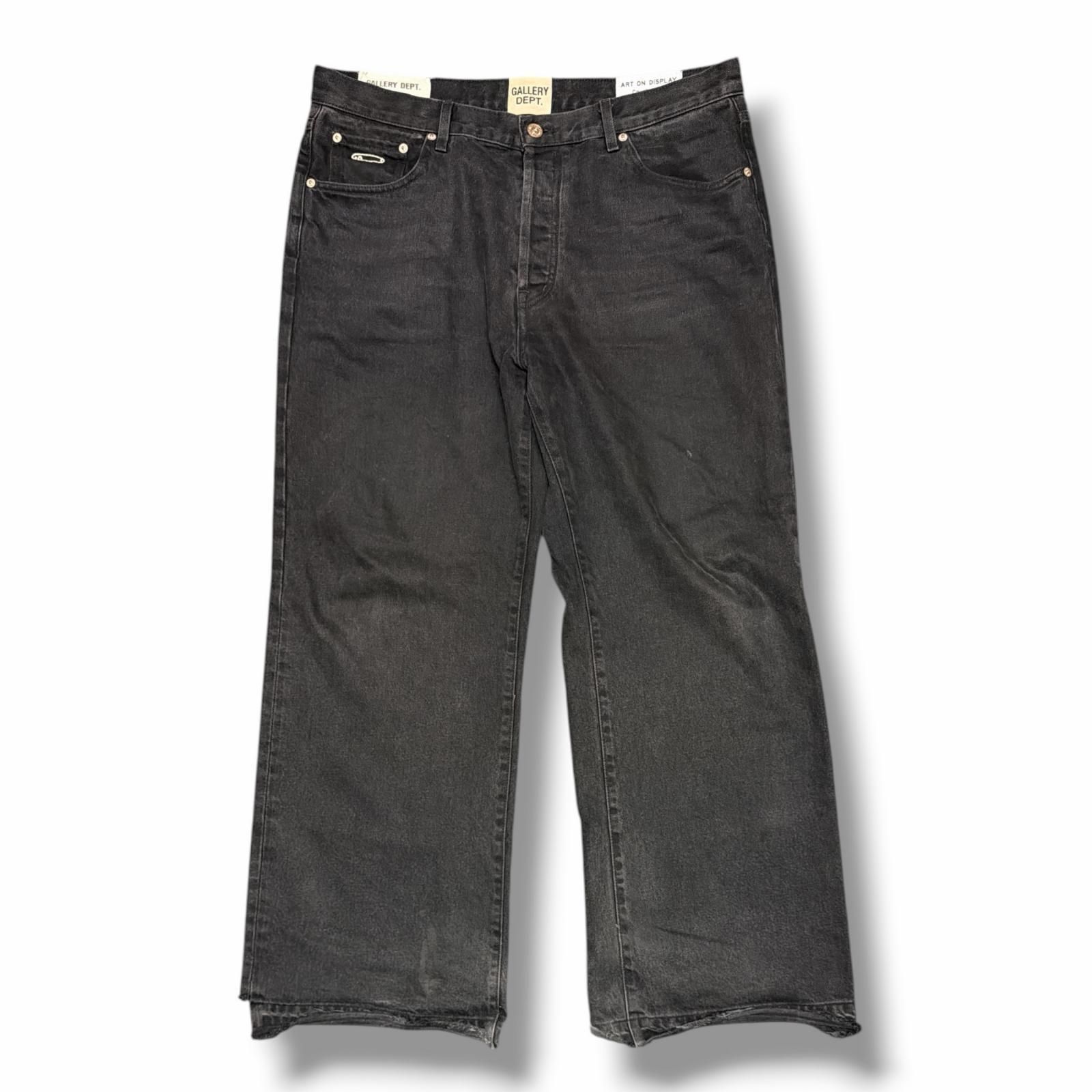 GALLERY DEPT. MELROSE DENIM PANT メルローズデニムパンツ ジーンズ デニムパンツ ギャラリーデプト ブラック 38 (15417M)