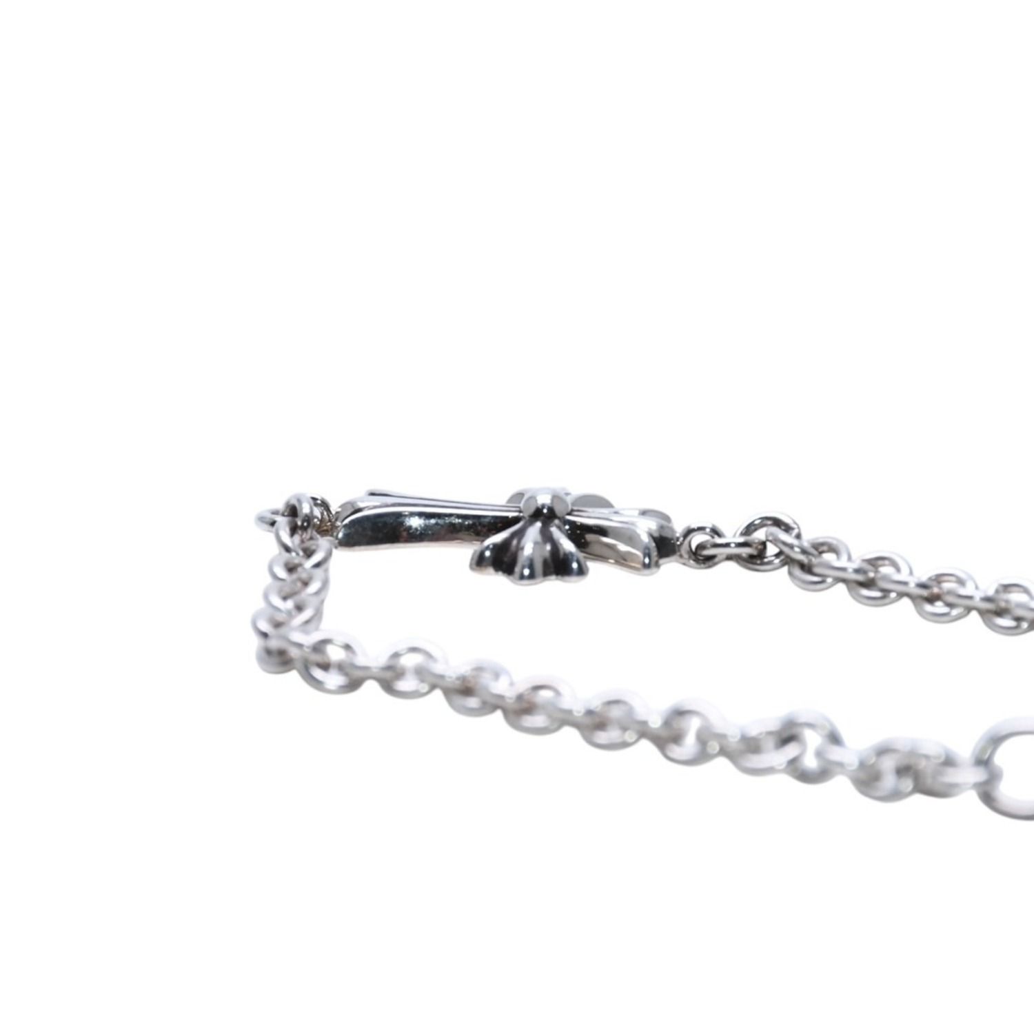 新品未使用 CHROME HEARTS クロムハーツ タイニーCHクロス チェーン 