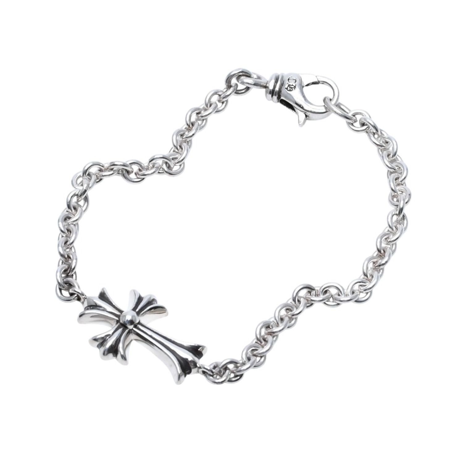 新品未使用 CHROME HEARTS クロムハーツ タイニーCHクロス チェーン 