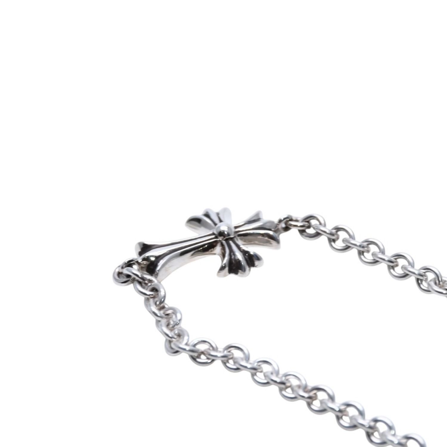 新品未使用 CHROME HEARTS クロムハーツ タイニーCHクロス チェーン 