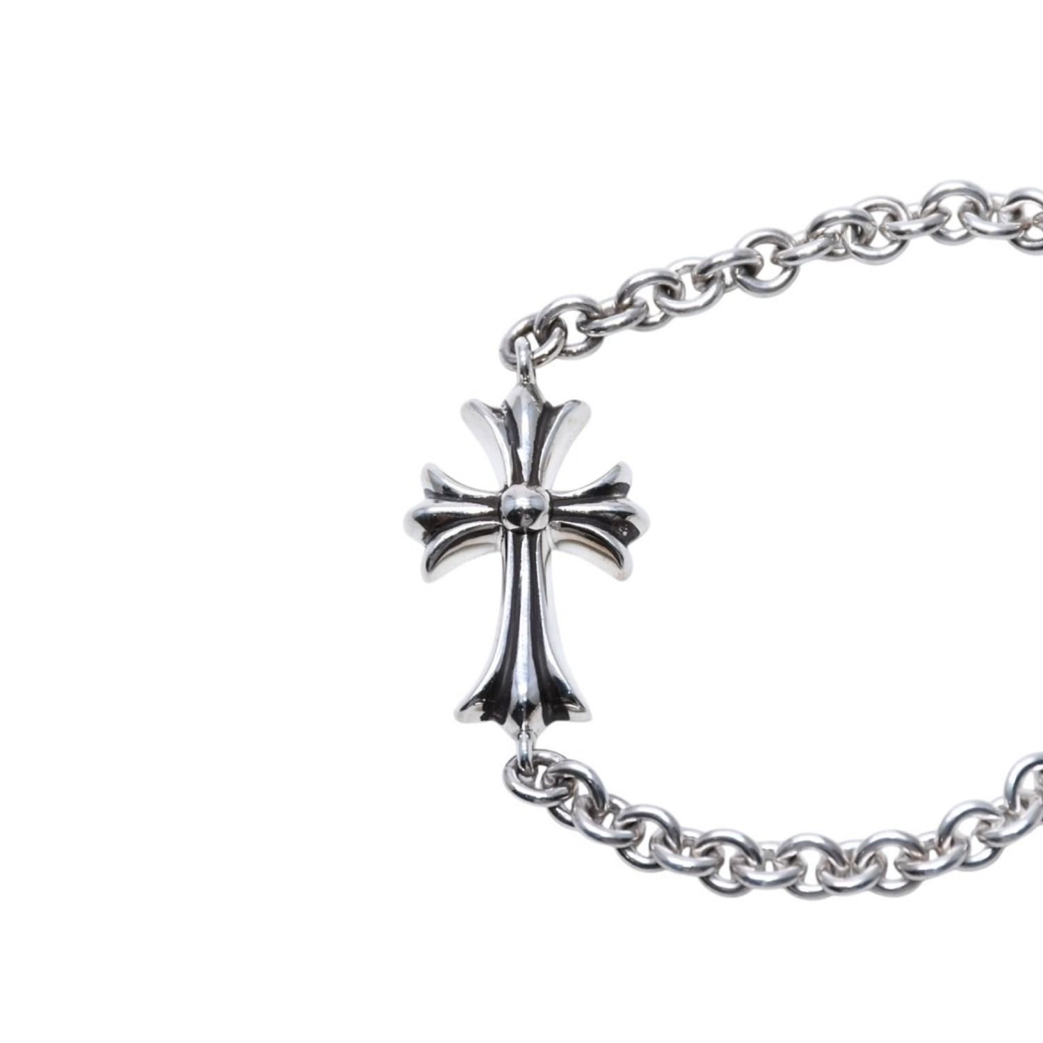 新品未使用 CHROME HEARTS クロムハーツ タイニーCHクロス チェーン 