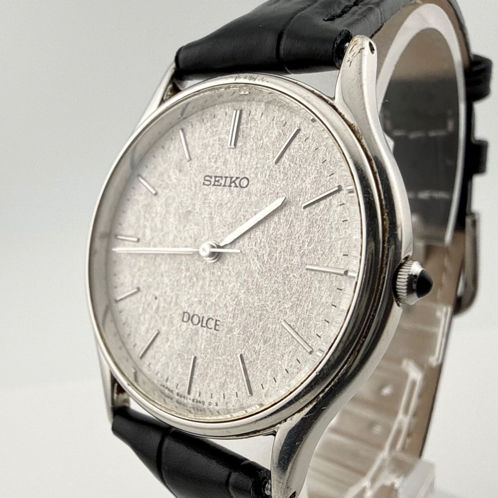 SEIKO ドルチェ　8N41-6060 稼働良品 SEIKO 8N41-6060 セイコー DOLCE ドルチェ メンズ 腕時計 クォーツ