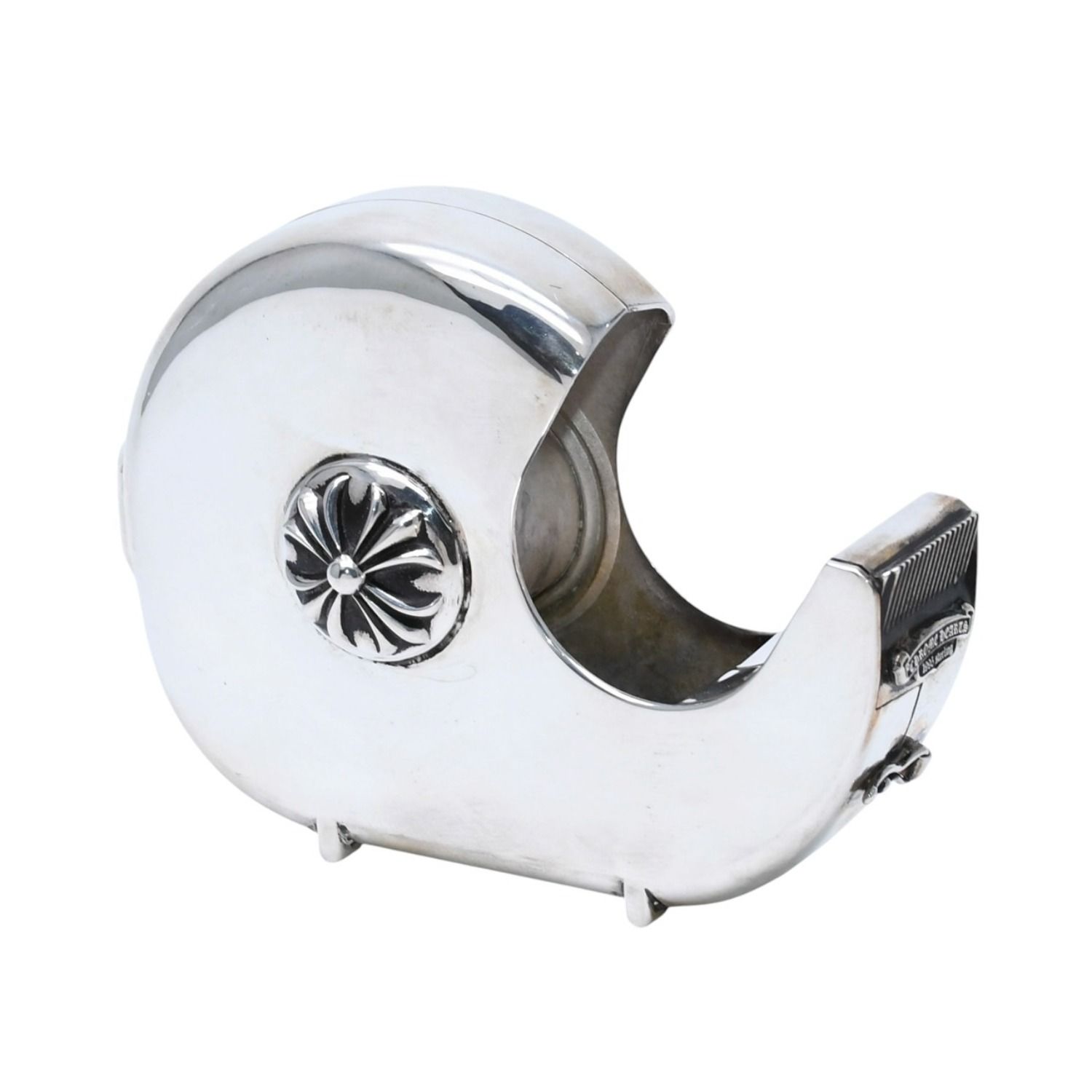 CHROME HEARTS TAPE DISPENSER クロムハーツ セロテープカッター テープディスペンダー シルバー 美品 中古 4a002110