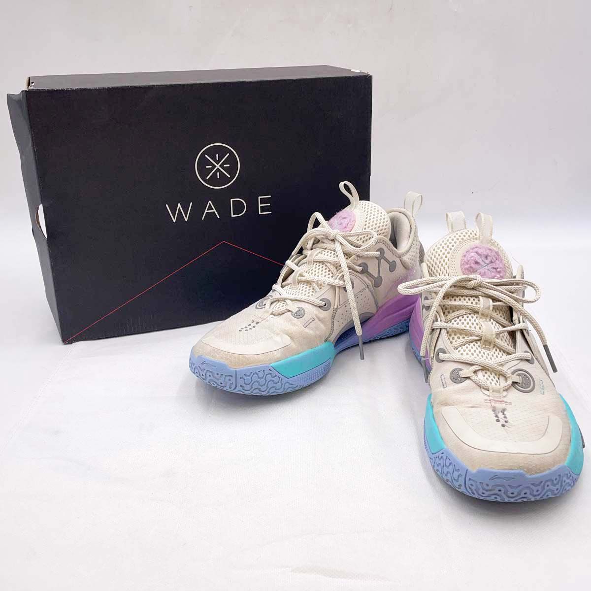 リーニン Wade All City ウェイド オール シティー 10 バスケットボール シューズ バッシュ 28.5cm ABAS009-1C LI-NING