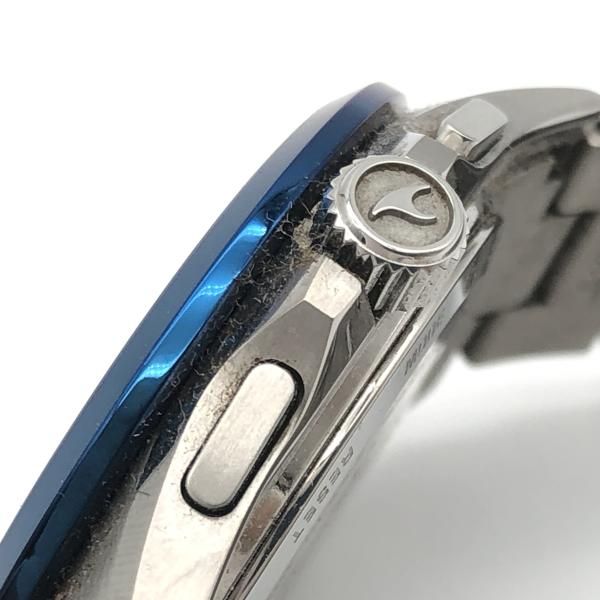 中古】CASIO OCEANUS OCW-T2600 腕時計 シルバー ブラック ブルー