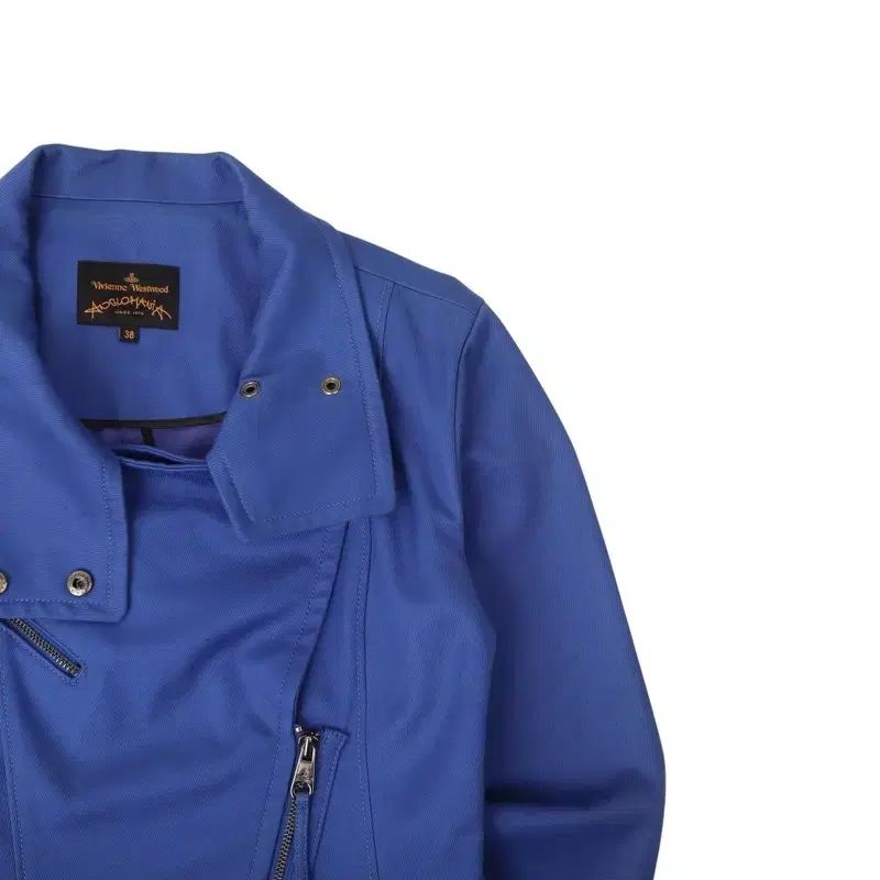 VIVIENNE WESTWOOD ブルー orbボタン ライダージャケット