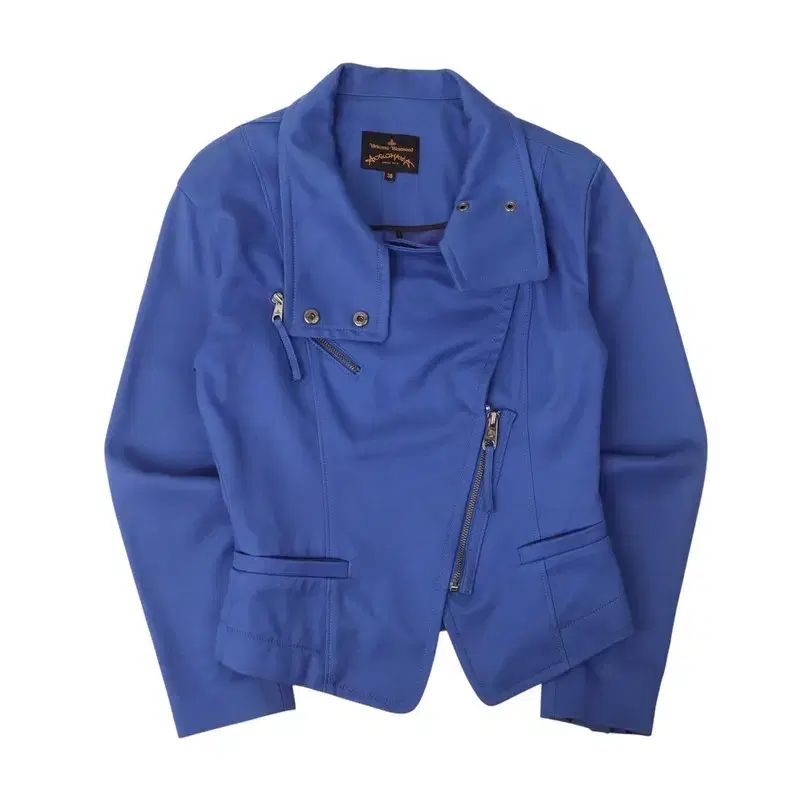 VIVIENNE WESTWOOD ブルー orbボタン ライダージャケット