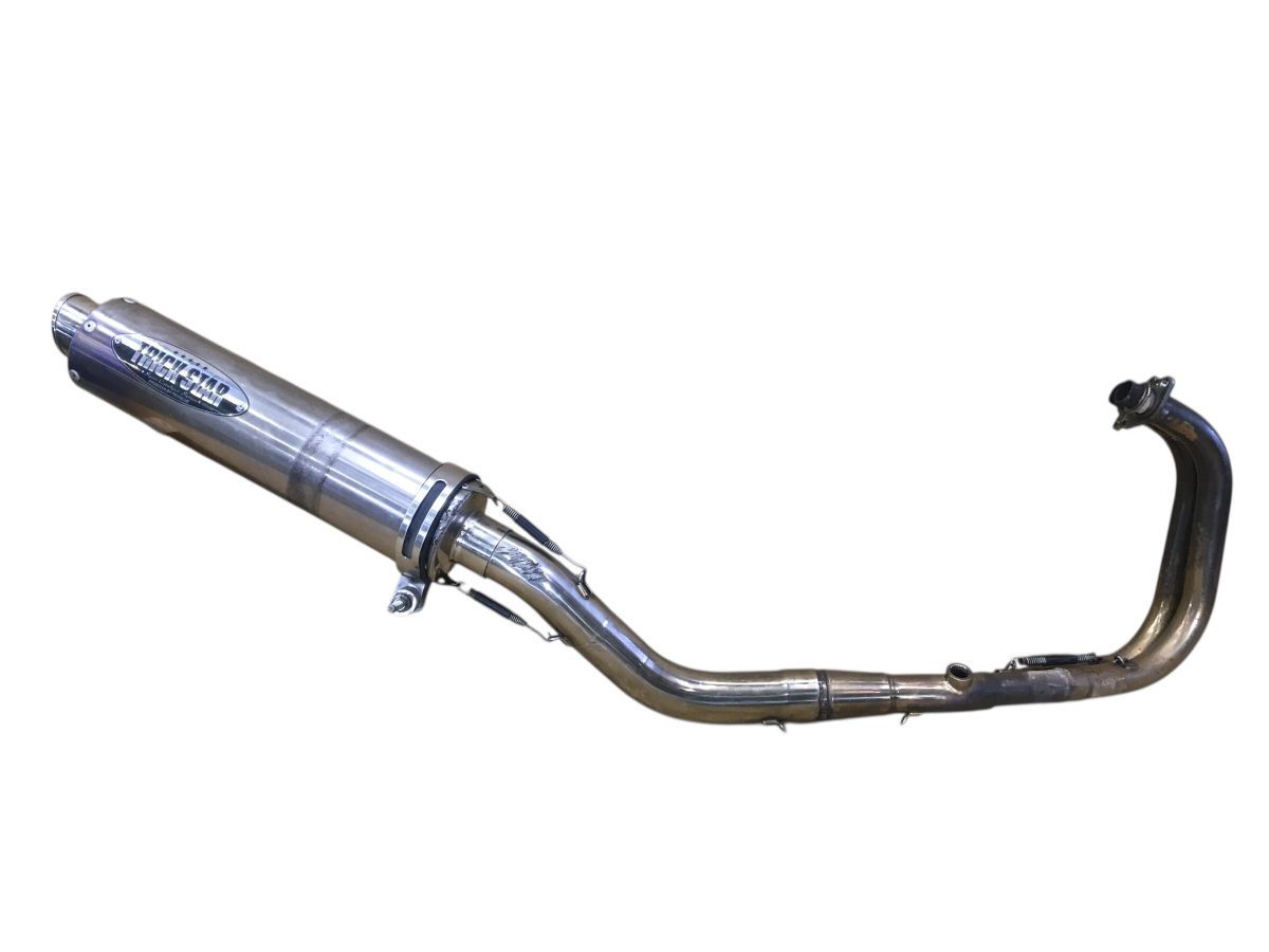 KAWASAKI　ニンジャ250R　EX250K　社外　マフラー　フルエキ　トリックスター　サイレンサー　カスタム　ドレスアップにも（中古）TO-Z4934 44,720円