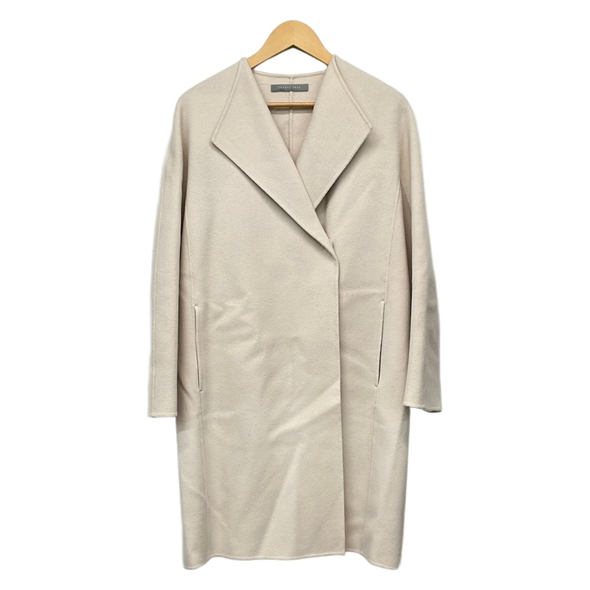 theory luxe(セオリーリュクス) コート サイズ036 S レディース - ベージュ 長袖/ロング丈/秋/冬