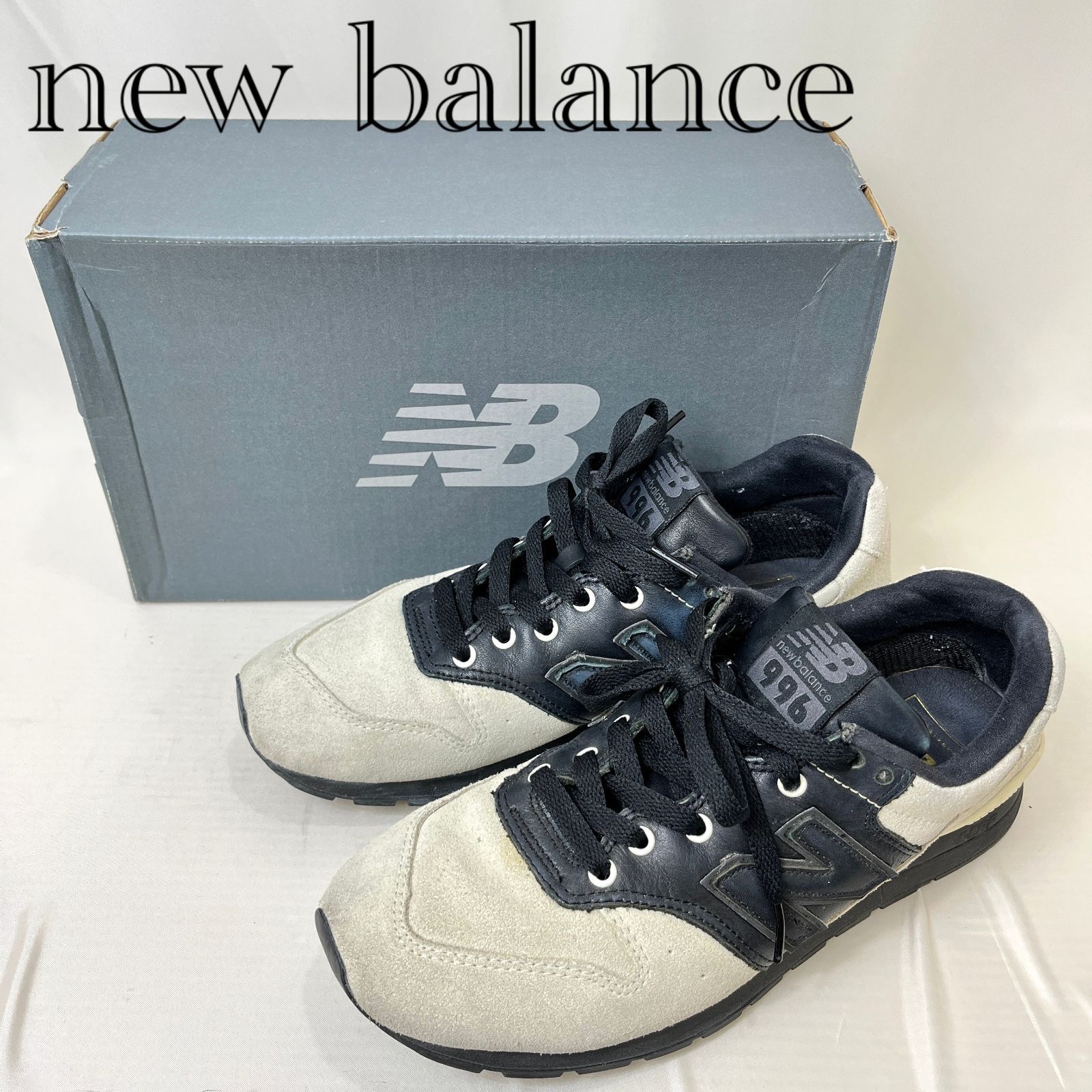 NEWBALANCE×BEAMS ニューバランス ビームス サドルシューズ size26㎝ メンズ 箱付き スニーカー 靴 _266068
