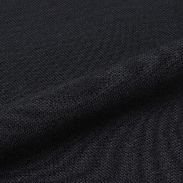 26SSモデル メゾン キツネ MAISON KITSUNE メンズ FOX HEAD レギュラーフィット鹿の子ポロシャツ【P199 BLACK】 PM00209KP0002 P199/【2026SS】m-tops