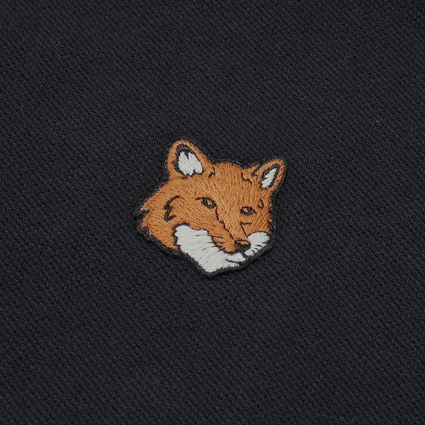MAISON KITSUNEポロシャツ PM00209KP0002 Lサイズ MAISON KITSUNE（メゾン キツネ） ポロシャツ メンズ 無地 FOX HEAD