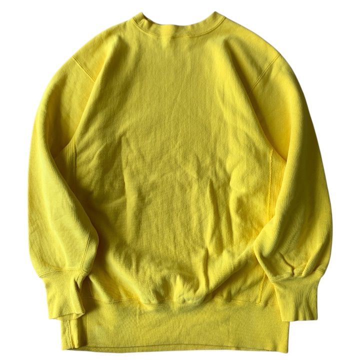 90's champion reverse weave yellow チャンピオン リバースウィーブ