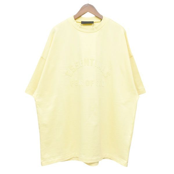 FOG ESSENTIALS エフオージーエッセンシャルズ 2024SS CREWNECK T-SHIRT ラバーロゴクルーネックオーバーサイズTシャツ 125SP242001F 8054000244225