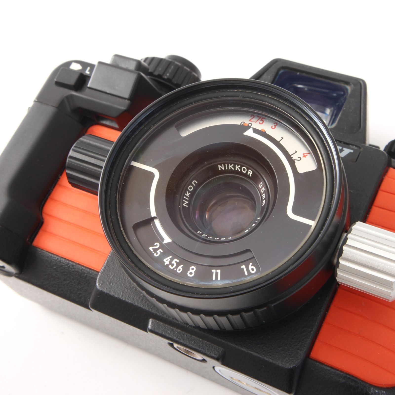 Nikon ニコン NIKONOS V オレンジ + NIKKOR 35mm F2.5 水中カメラ