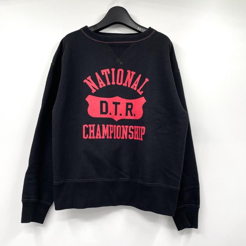 【中古】REAL McCOYS 両Vプリントスウェット ブラック サイズL トレーナー リアルマッコイズ[17][240017768336] 中古】REAL McCOYS 両Vプリントスウェット ブラック サイズL