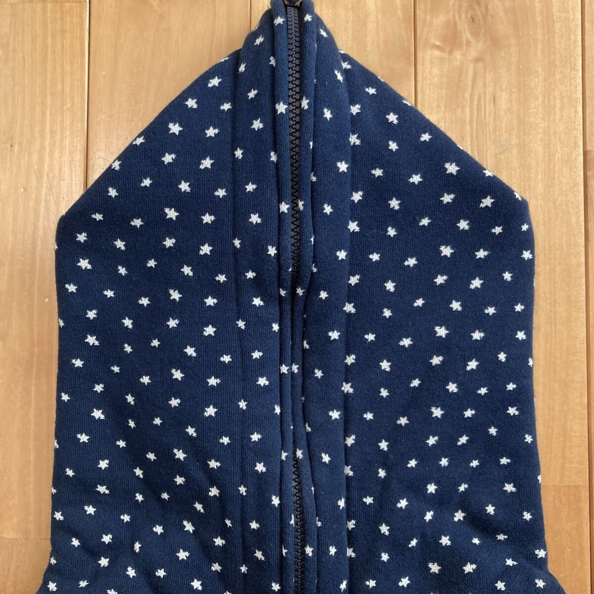 ☆XL☆ BAPE スター パーカー ネイビー a bathing ape star BAPE STA
