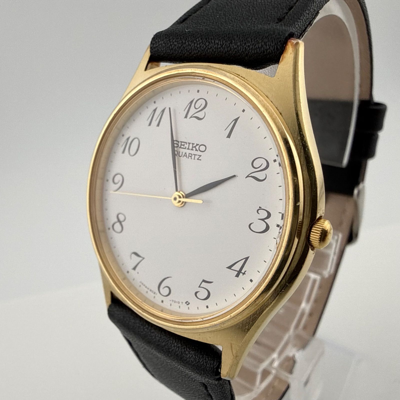 SEIKO 9021-7000 セイコー メンズ 腕時計 クォーツ 稼働品 電池交換