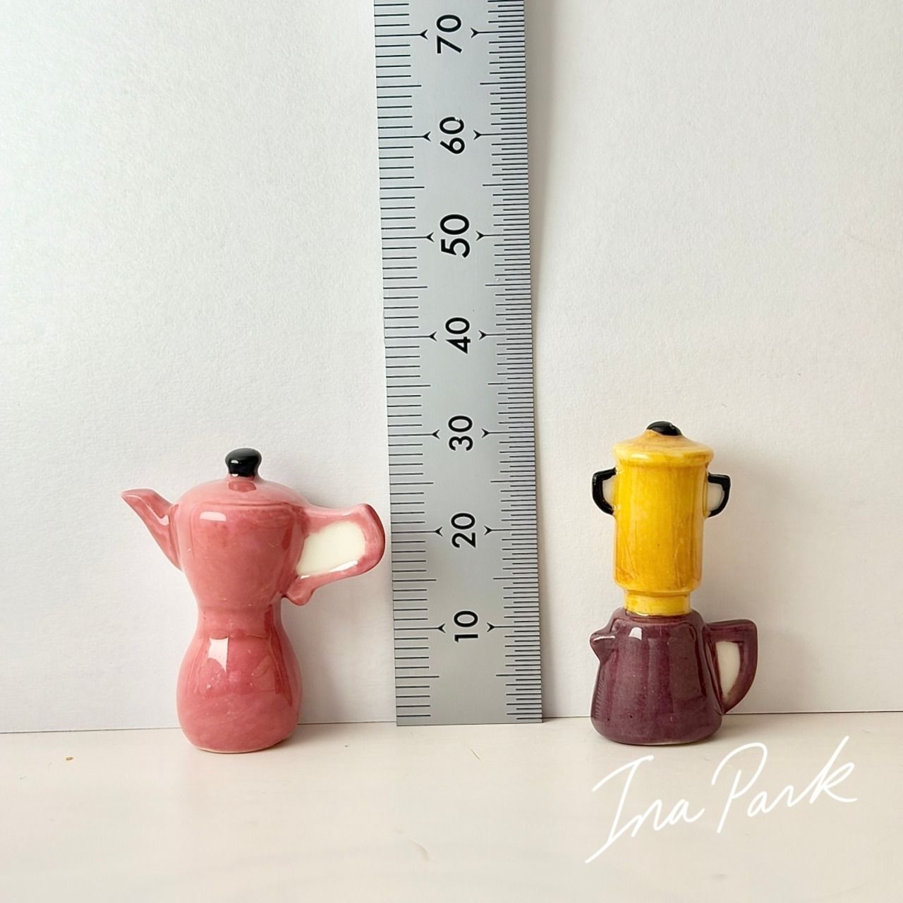 アンティーク調のコーヒーポットのフェーヴ フェーブ フランス製
