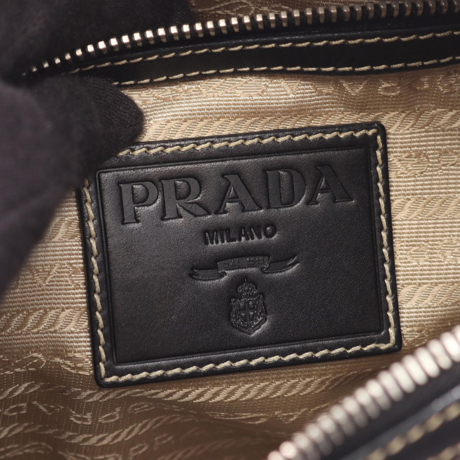 プラダ PRADA ショルダーバッグ LOGO JACQUARD ロゴジャガード