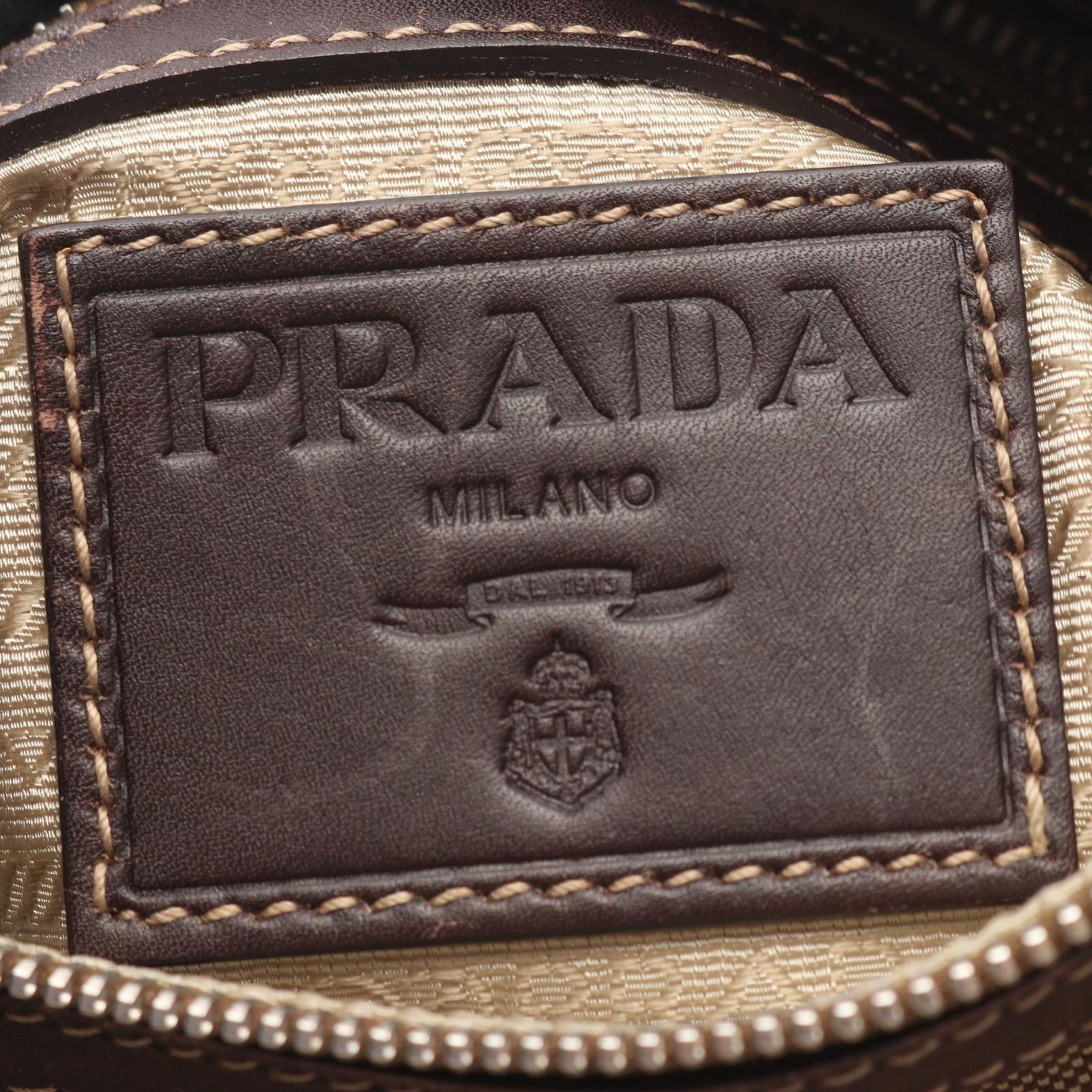 プラダ PRADA ショルダーバッグ LOGO JACQUARD ロゴジャガード