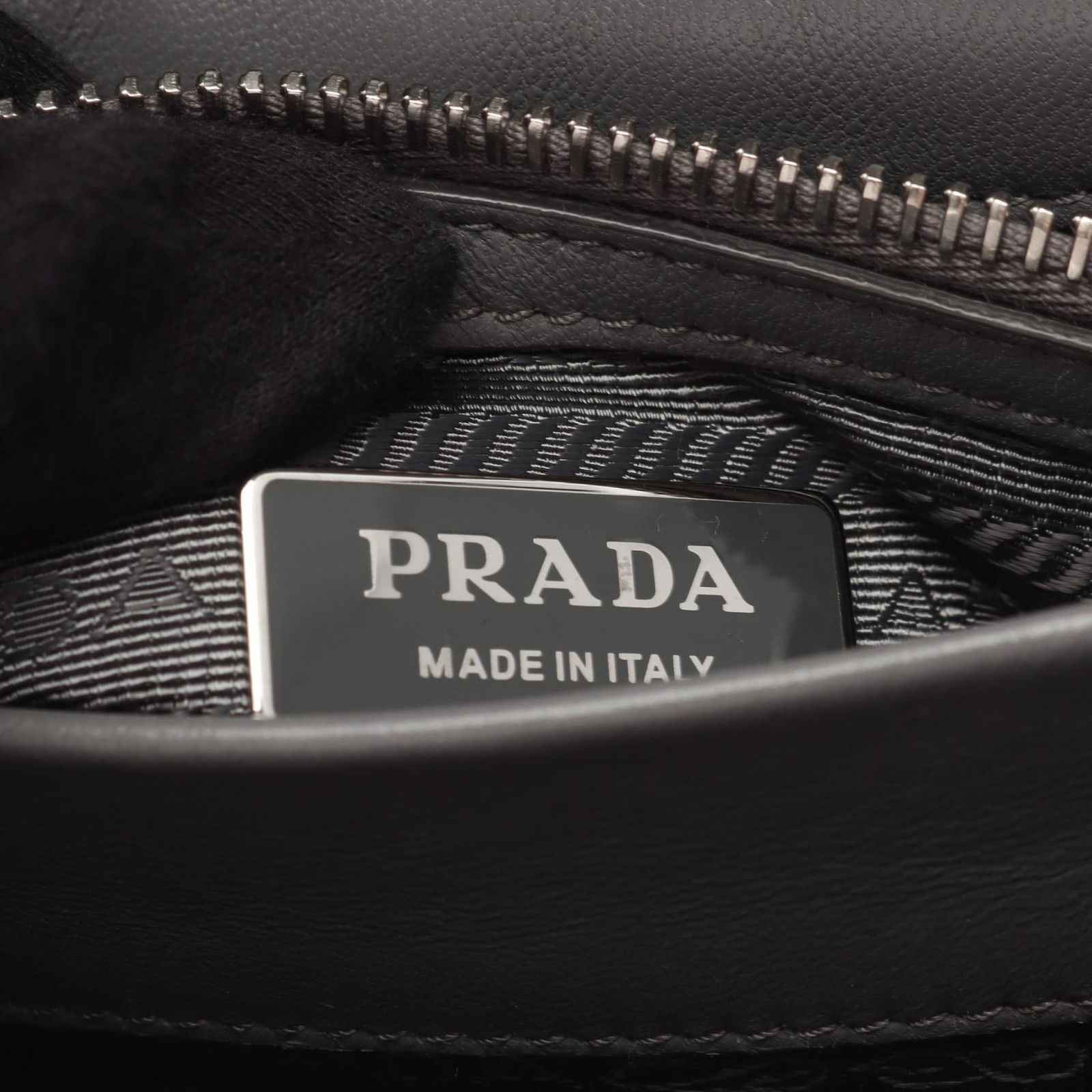 プラダ PRADA ショルダーバッグ NAPPA STITCHED スペクトラム 1BD232 