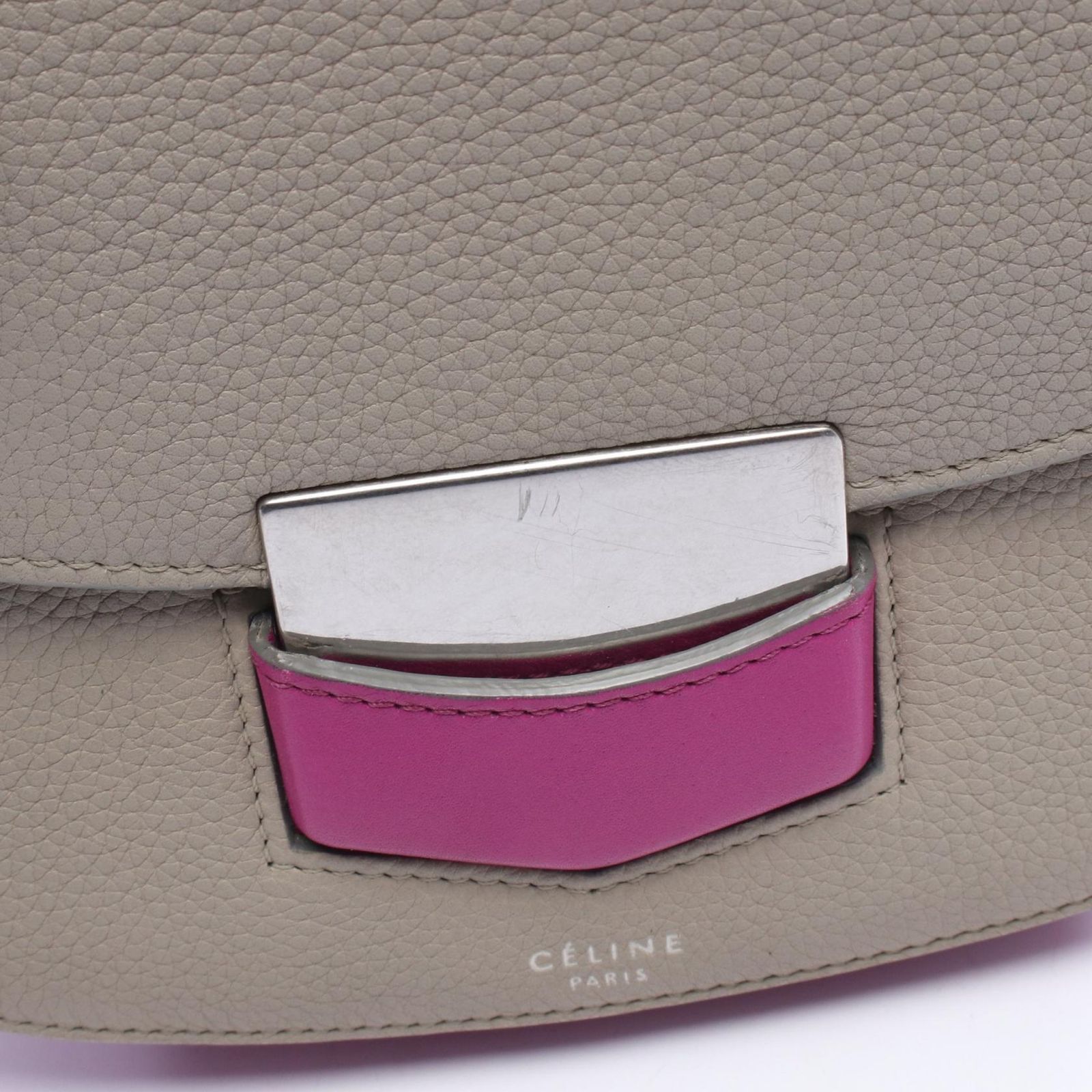 セリーヌ CELINE ショルダーバッグ トロッター スモール バイカラー 