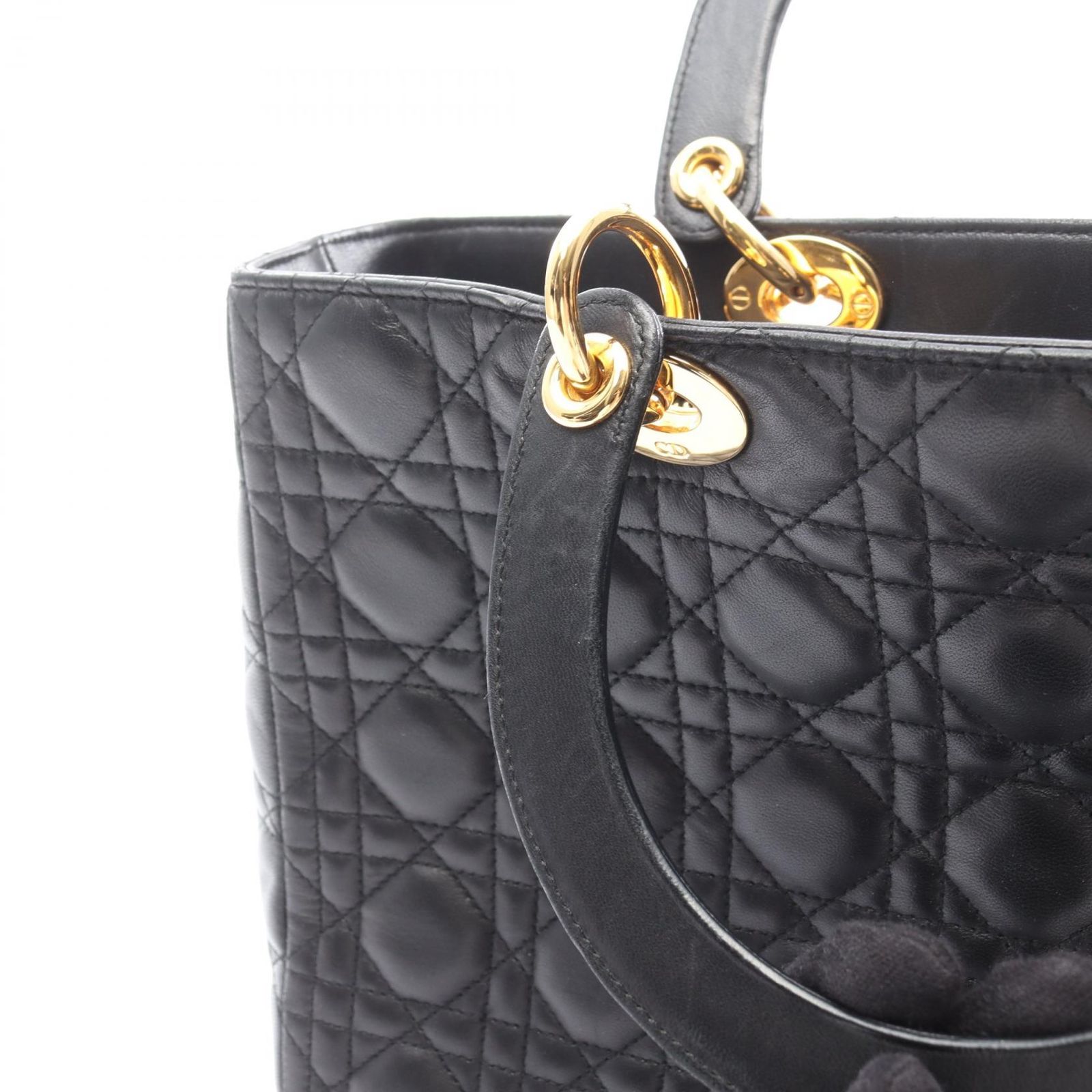 ディオール Dior ハンドバッグ レディディオール ラージ カナージュ 