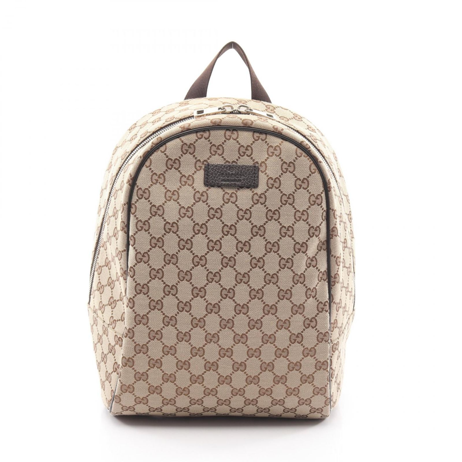 グッチ GUCCI リュックサック バックパック GGキャンバス 449906 ベージュ/ブラウン キャンバス GGキャンバス バックパック レディース Used A