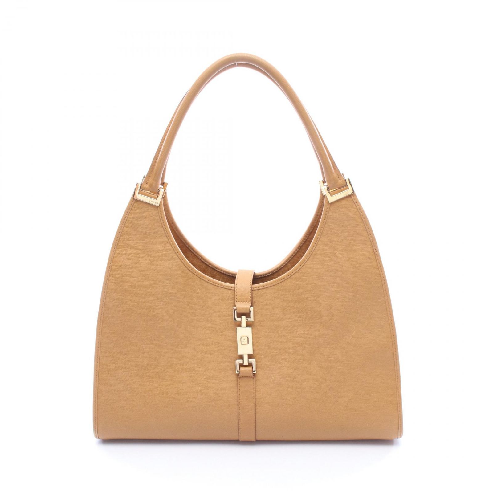 グッチ GUCCI ショルダーバッグ 002･1066 イエロー レザー ジャッキー ショルダー レディース Used B