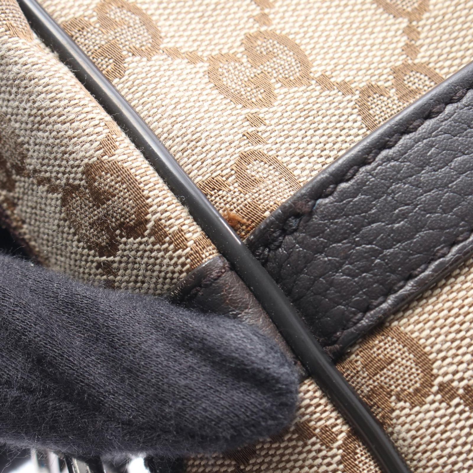 グッチ GUCCI ショルダーバッグ GGキャンバス 449173 ベージュ