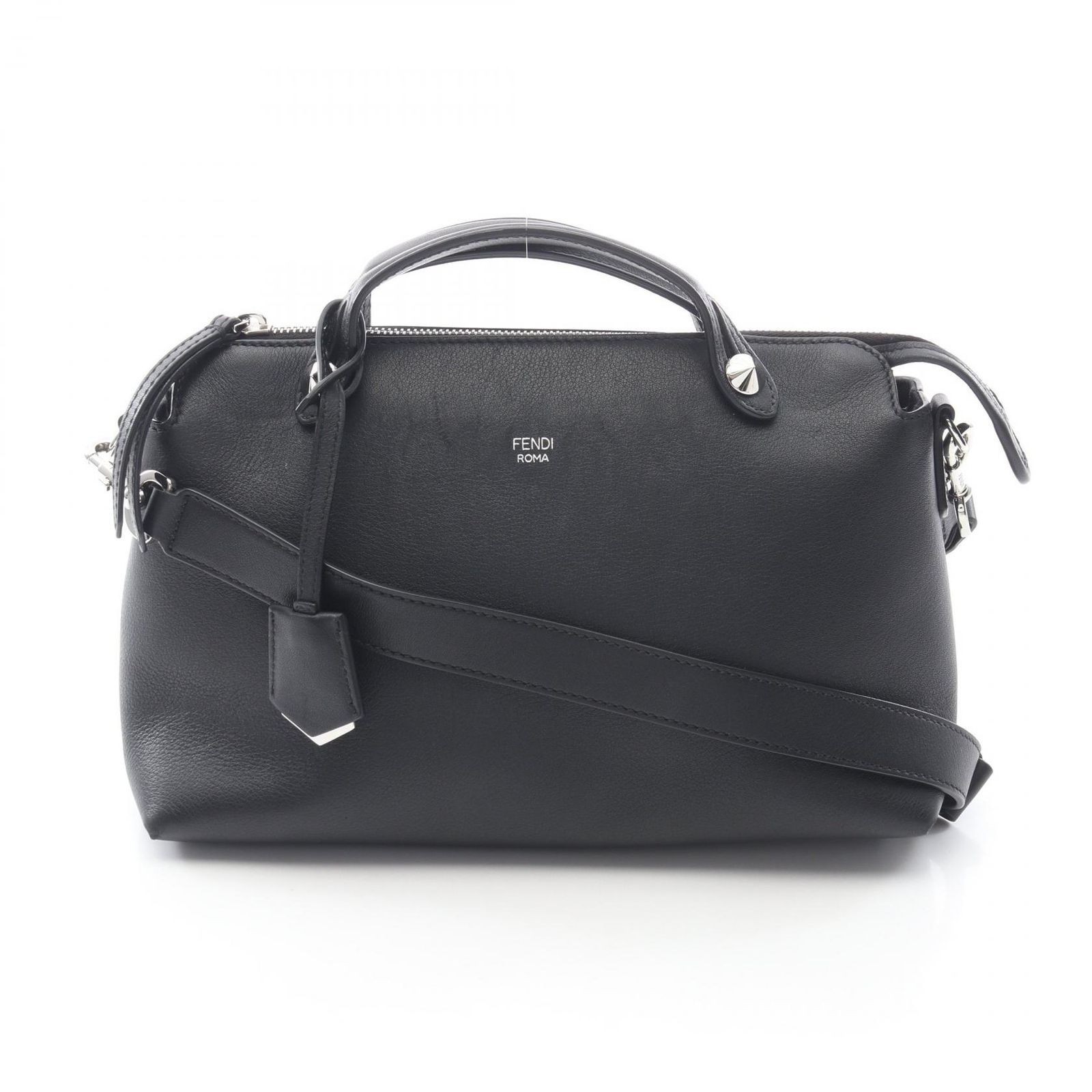 フェンディ FENDI ハンドバッグ BY THE WAY MEDIUM バイザウェイ ミディアム 2WAY ブラック レザー バイザウェイ ミディアム レディース Used A