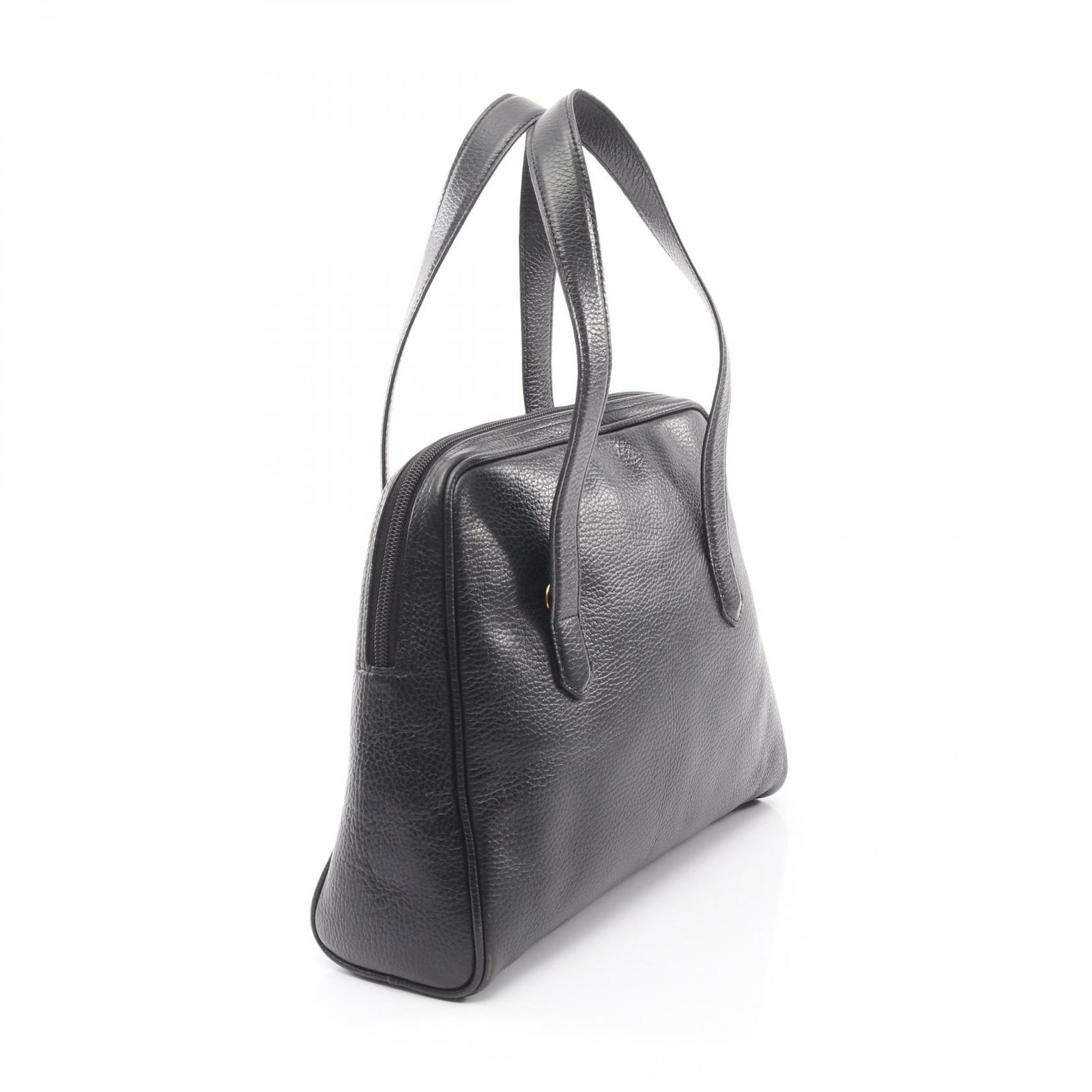 ディオール Dior ハンドバッグ CD金具 2WAY ブラック レザー CDロゴ 